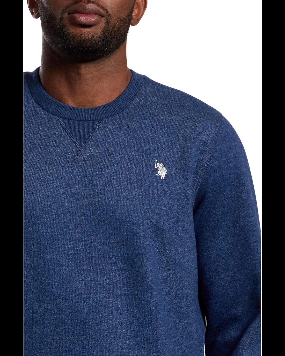 U.S.P.A Mens Double Horsemen Fleece Sweatshirt