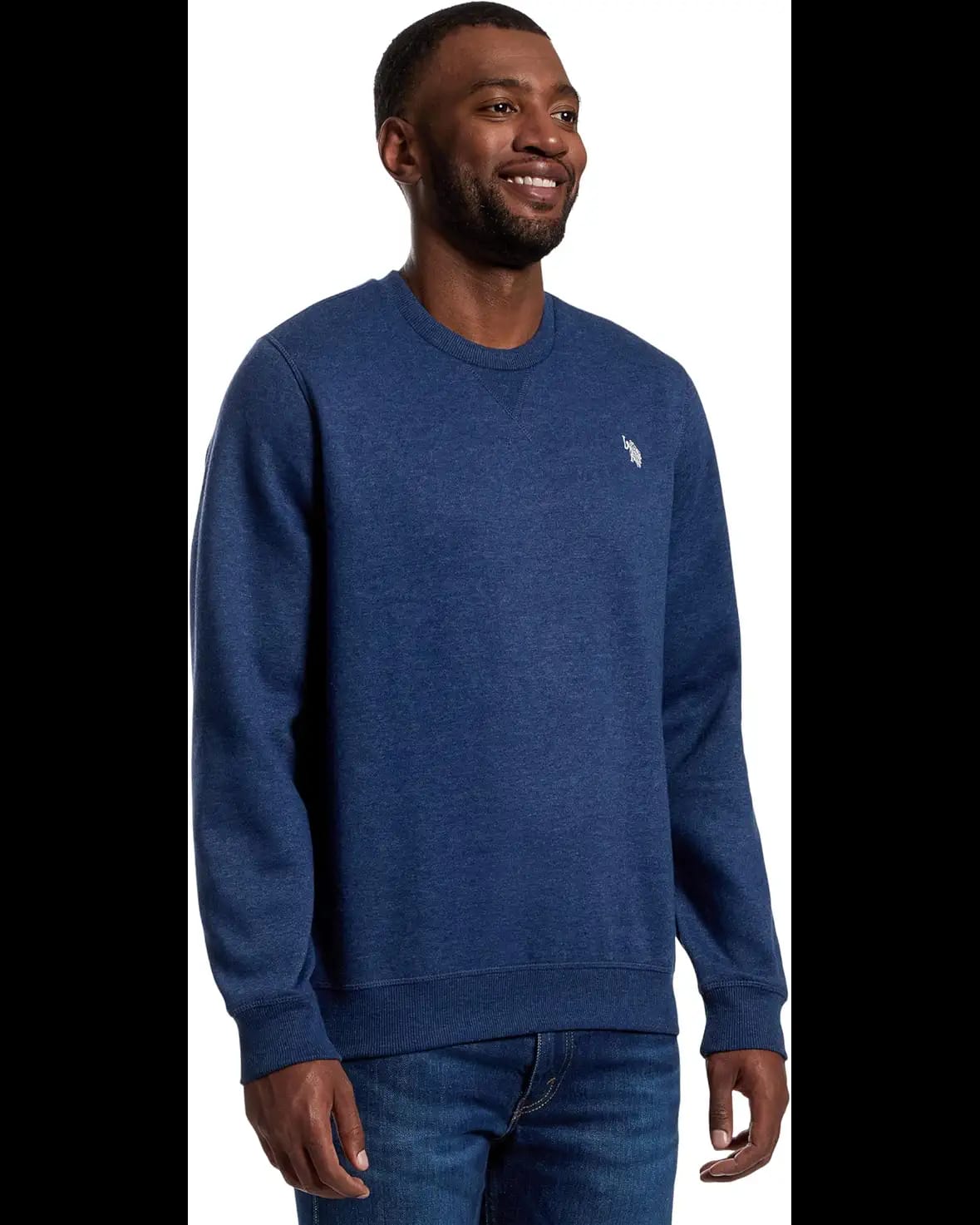 U.S.P.A Mens Double Horsemen Fleece Sweatshirt